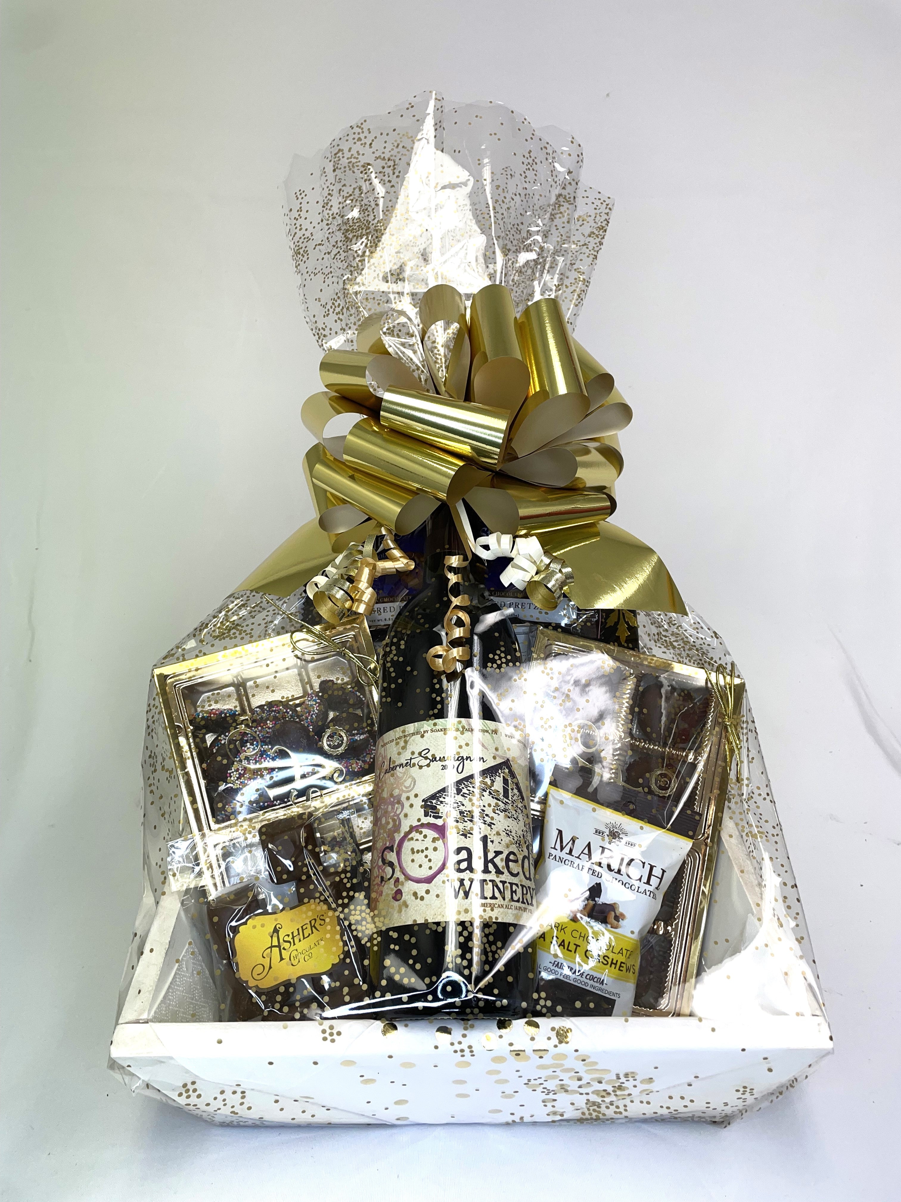 Chocolate Gift Basket Premium: Gift/Send New Year Gifts Online IP1118443  |IGP.com